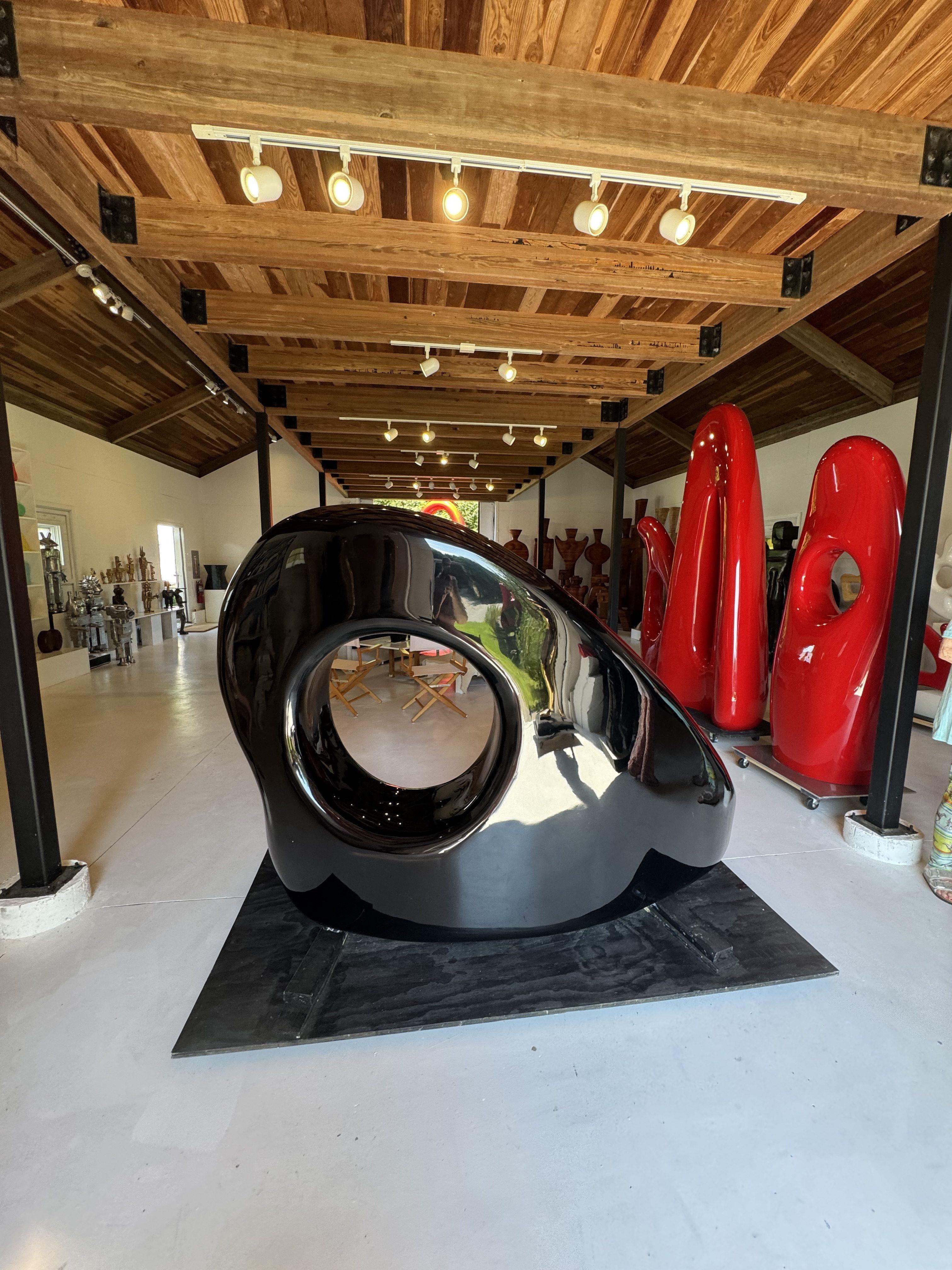 A wonderful visit to Mia Fonssagrives-studio in the Hamptons.