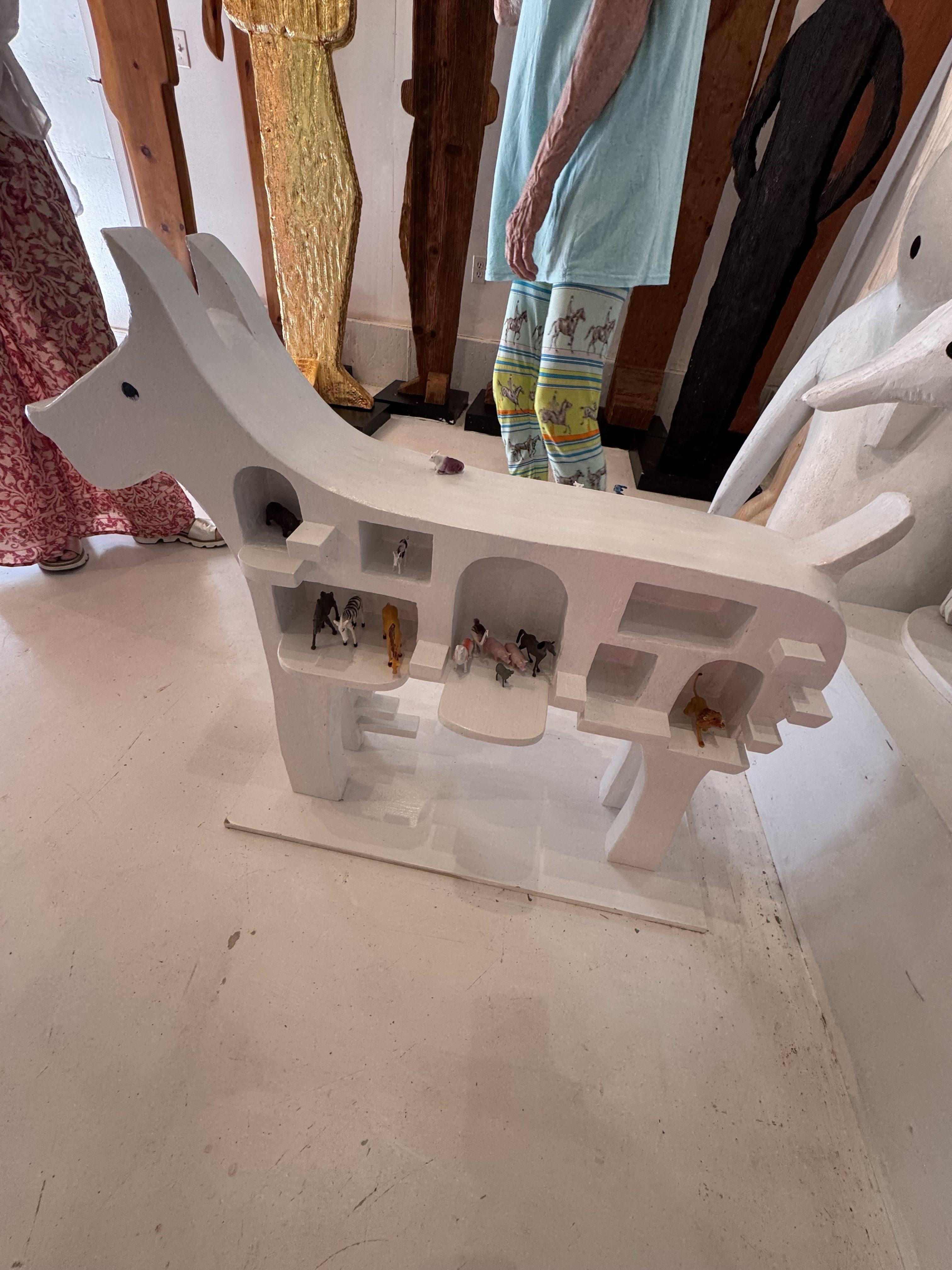 A wonderful visit to Mia Fonssagrives-studio in the Hamptons.
