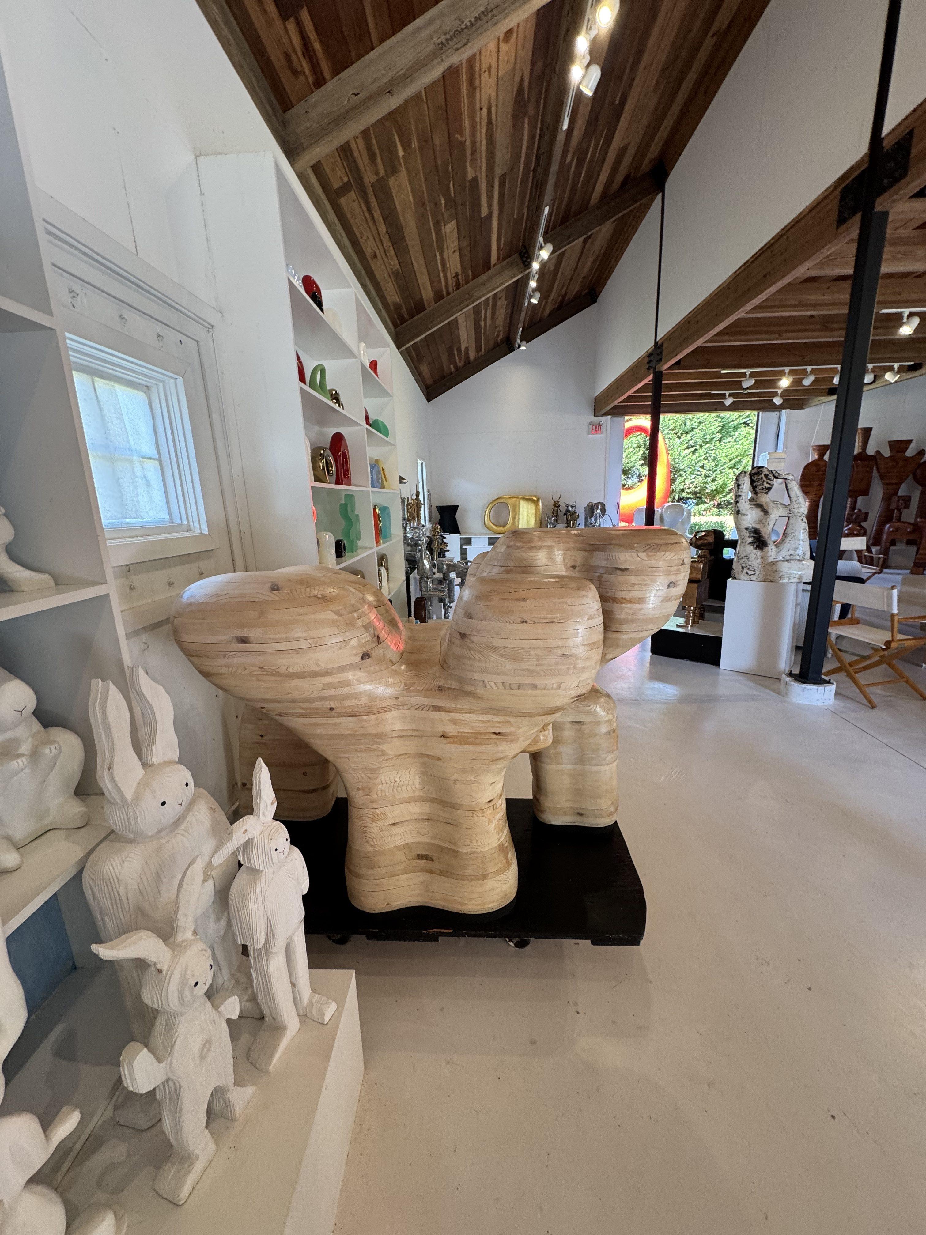 A wonderful visit to Mia Fonssagrives-studio in the Hamptons.