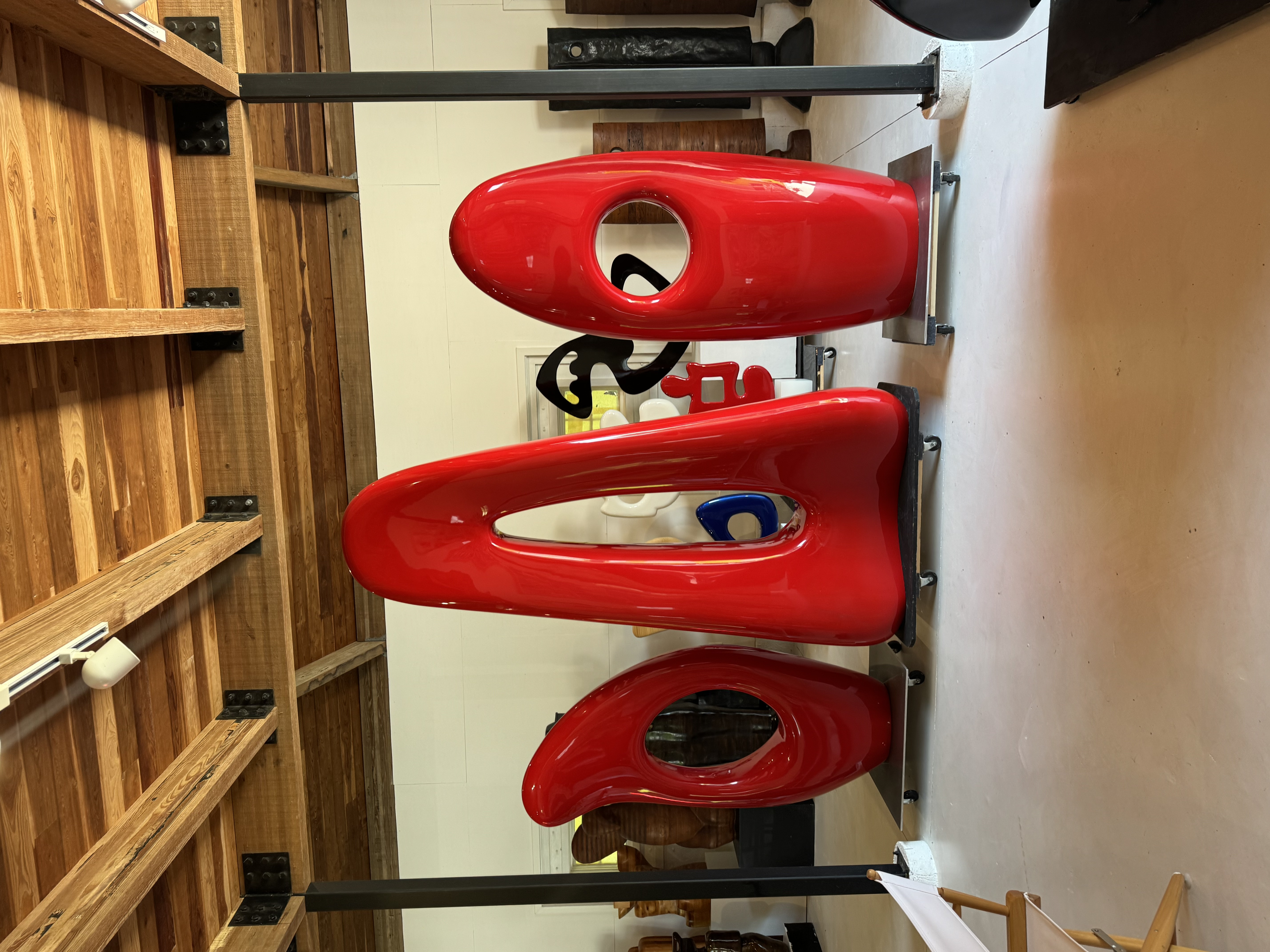 A wonderful visit to Mia Fonssagrives-studio in the Hamptons.