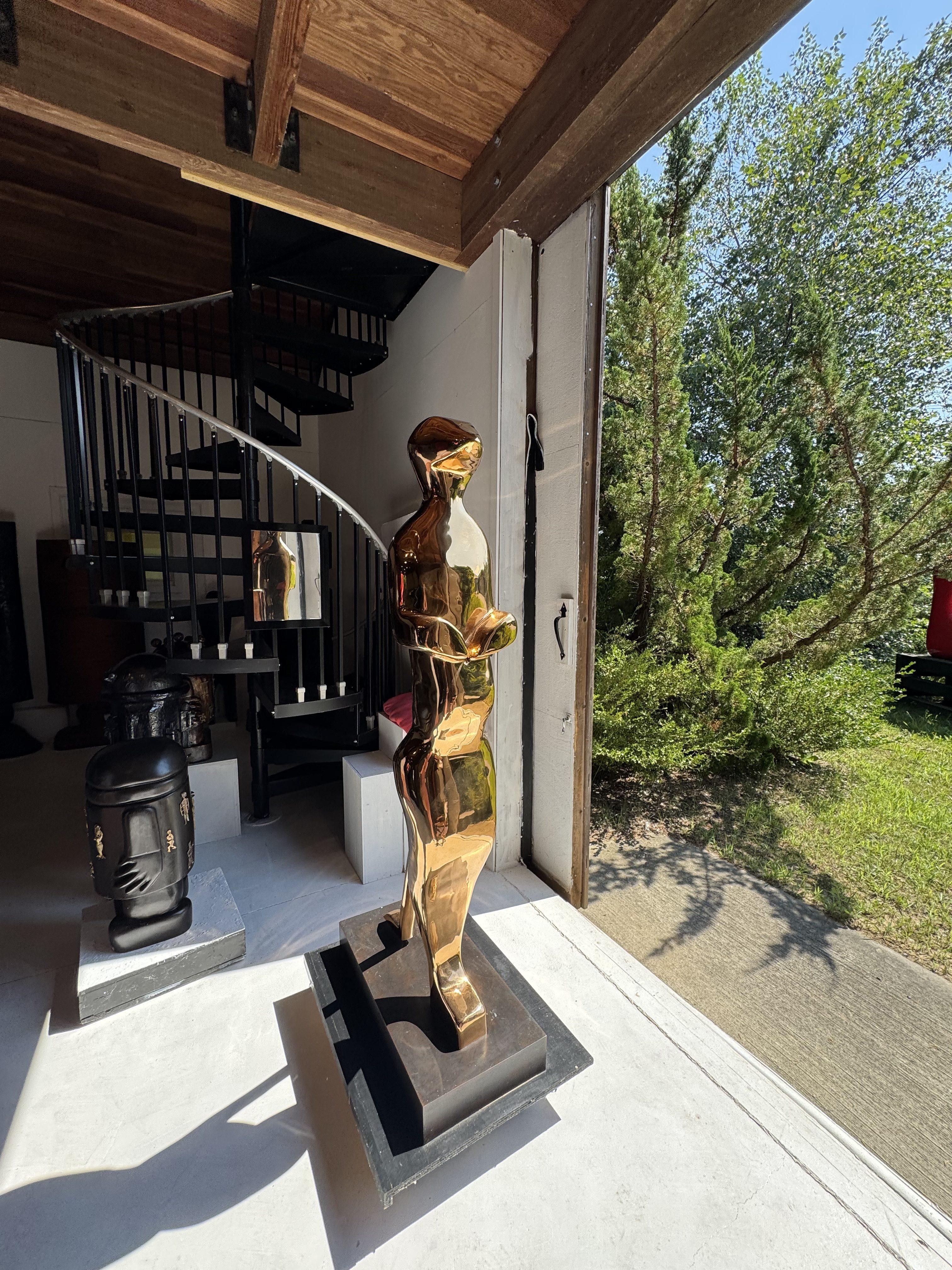 A wonderful visit to Mia Fonssagrives-studio in the Hamptons.