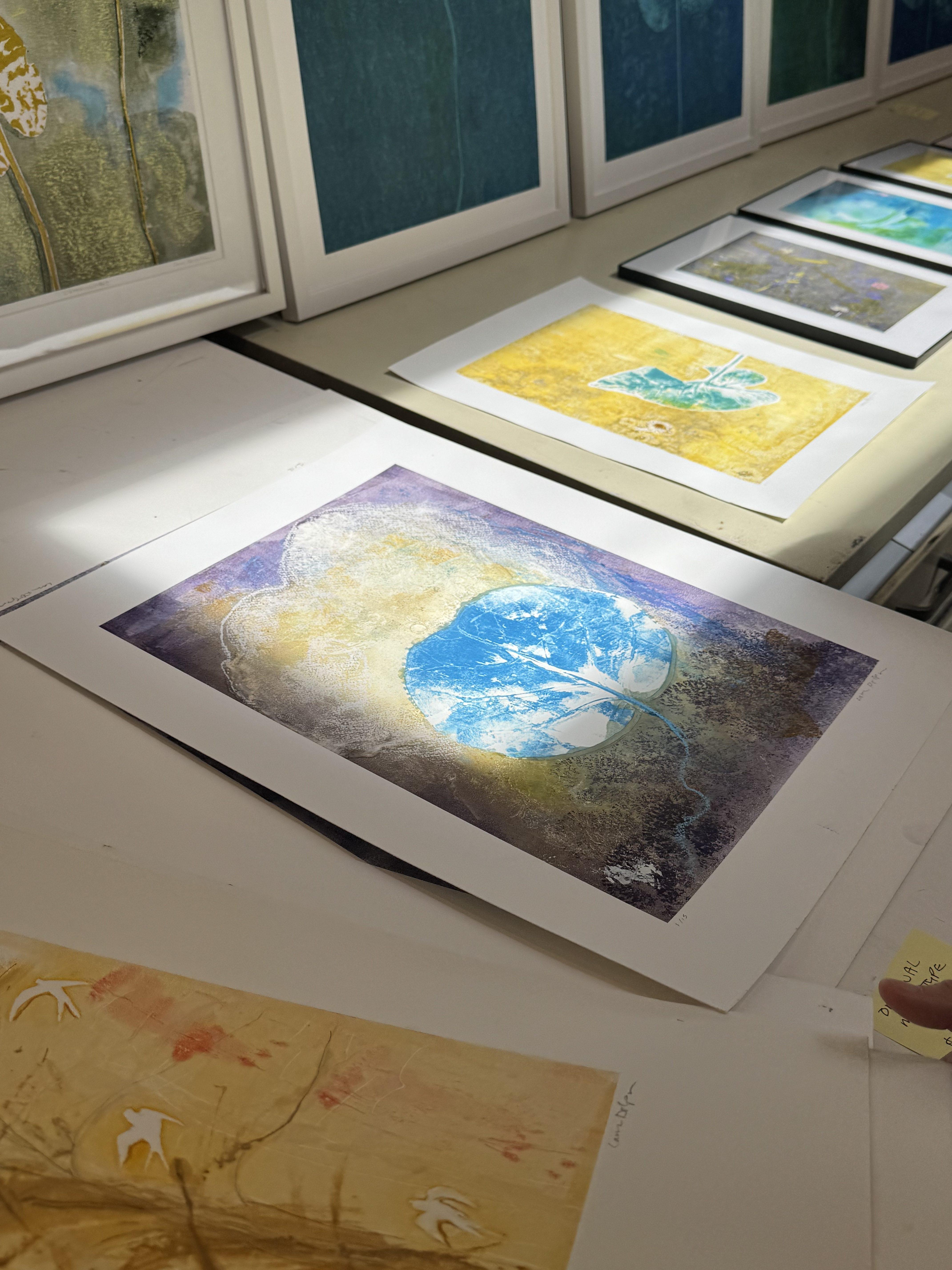 A visit to Shelter Island and a wonderful studio visit with artist Laurie Dolphin.