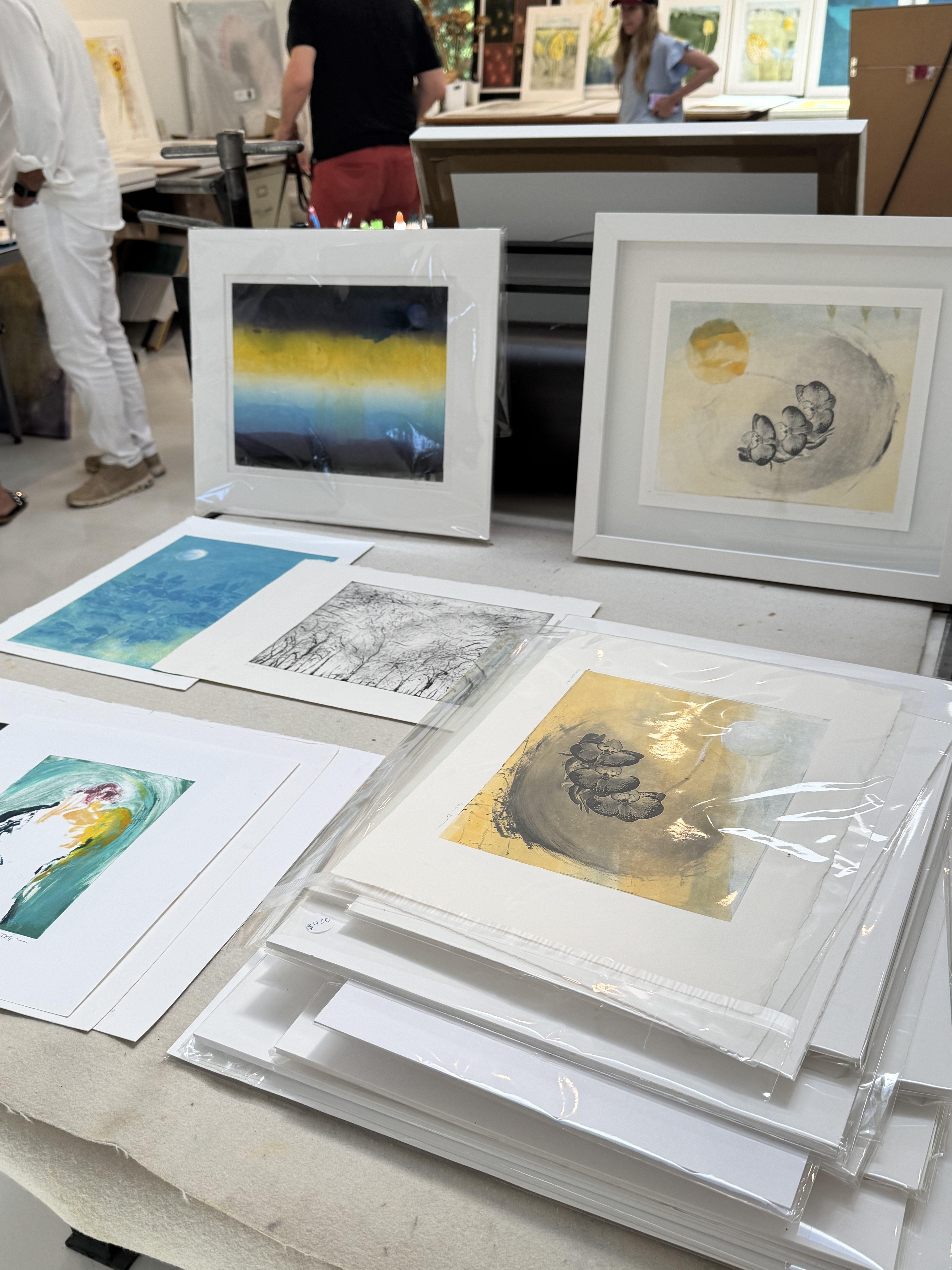 A visit to Shelter Island and a wonderful studio visit with artist Laurie Dolphin.