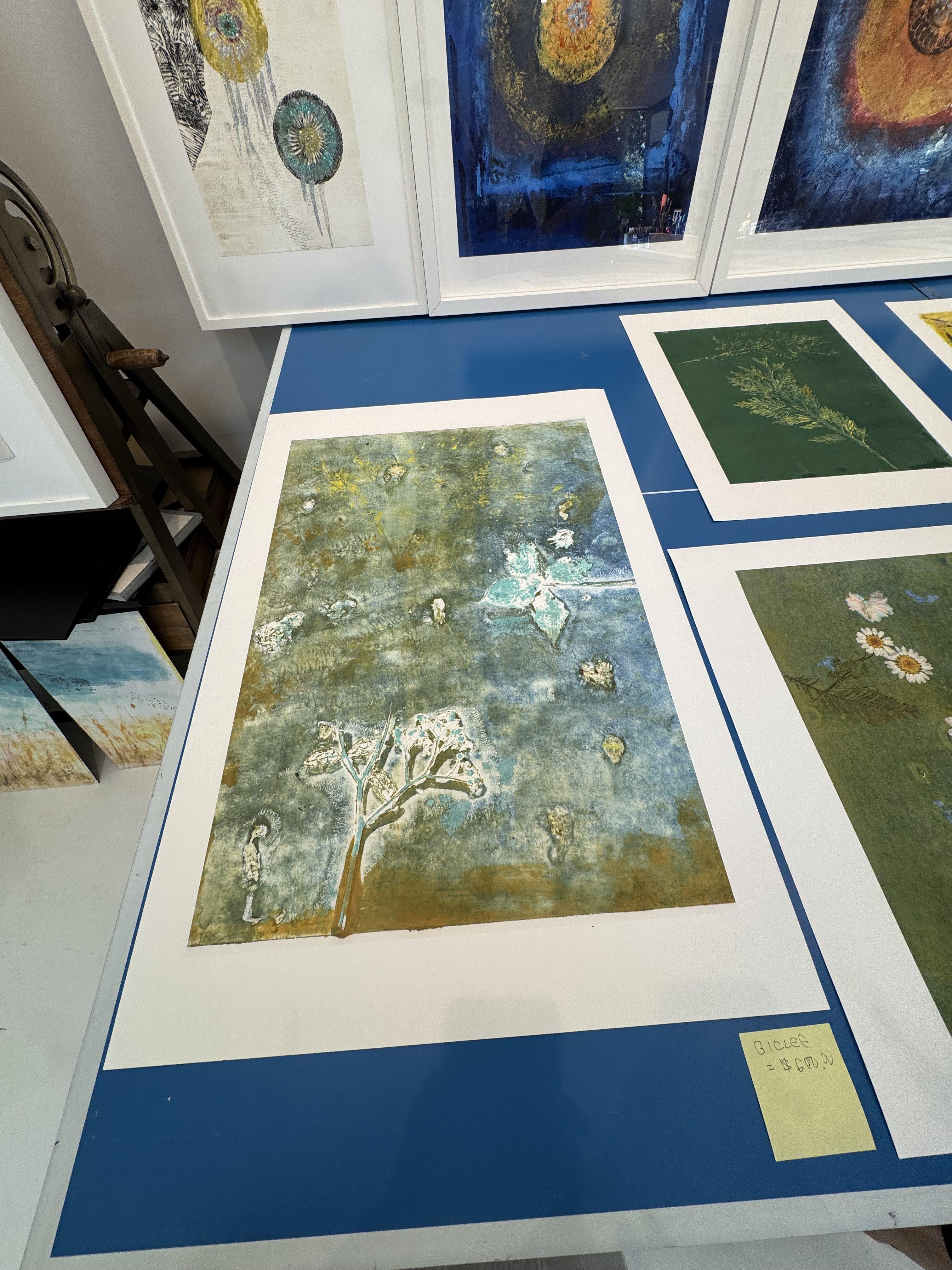 A visit to Shelter Island and a wonderful studio visit with artist Laurie Dolphin.