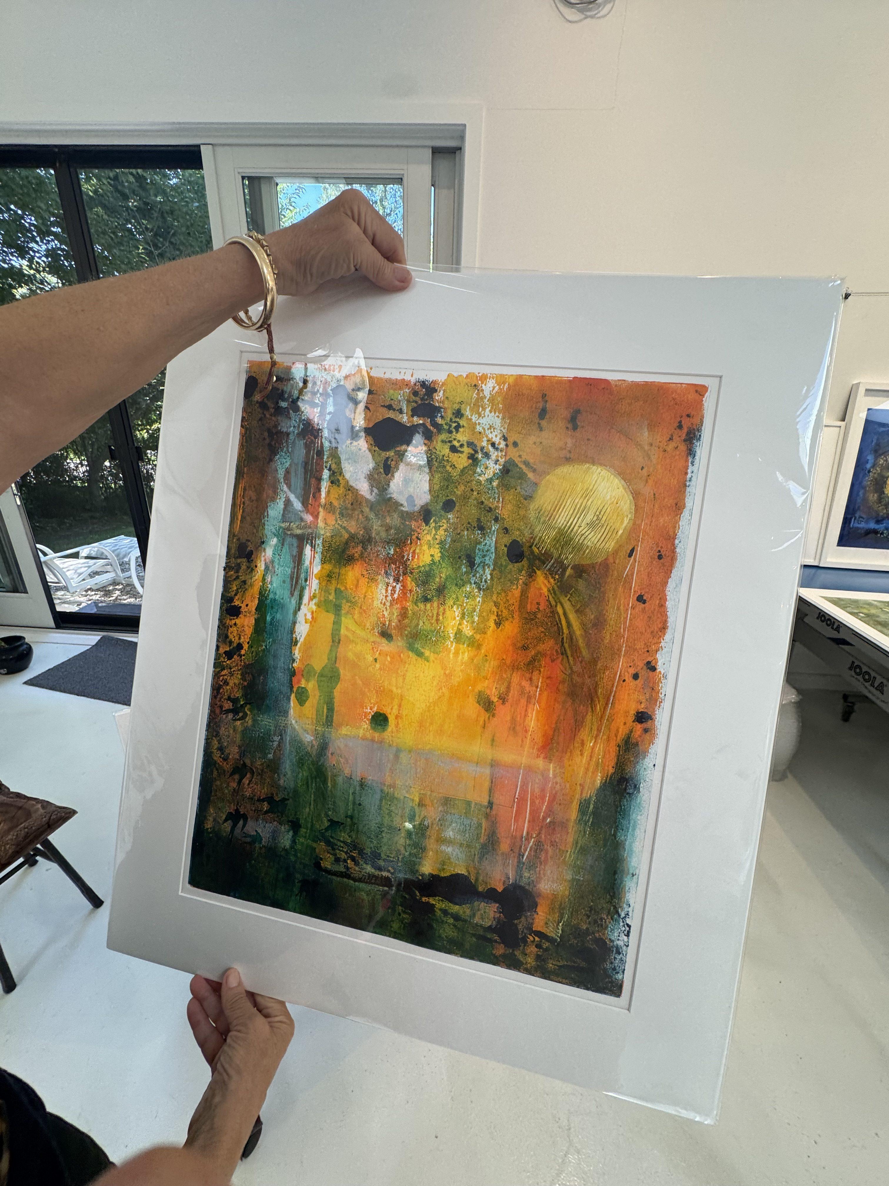 A visit to Shelter Island and a wonderful studio visit with artist Laurie Dolphin.