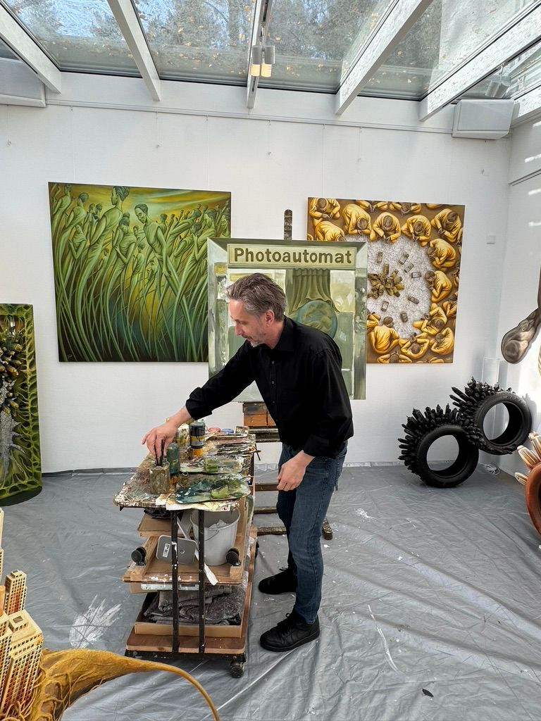 Studio Visit: Uwe Tabatt