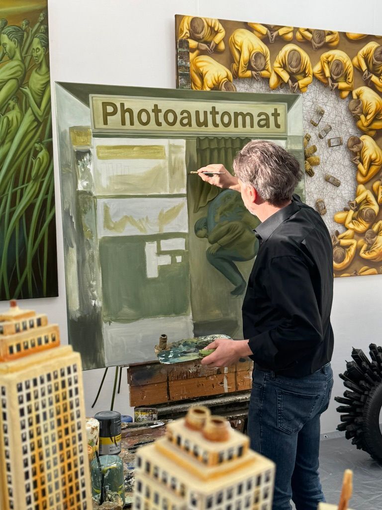 Studio Visit: Uwe Tabatt