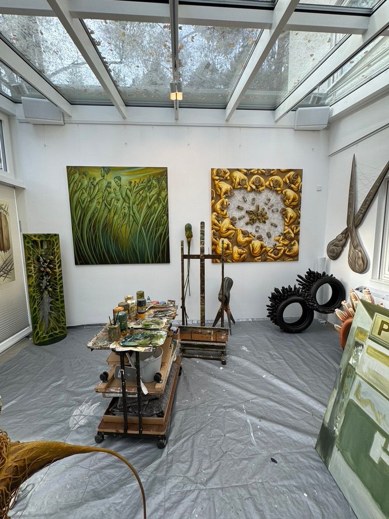 Studio Visit: Uwe Tabatt