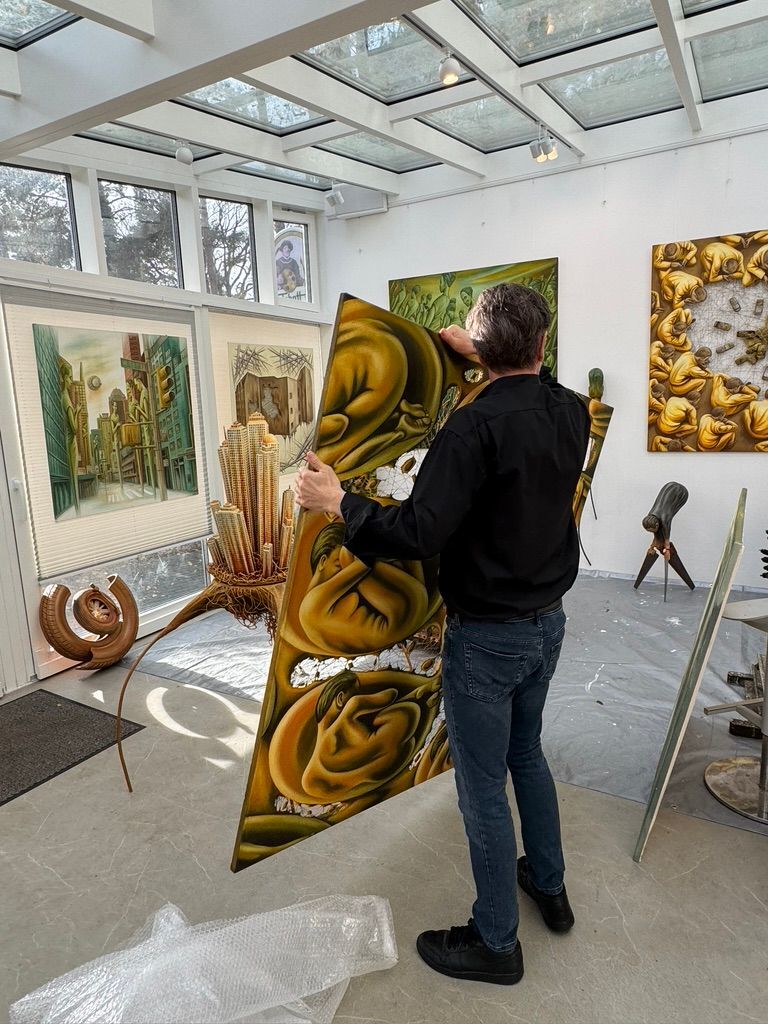 Studio Visit: Uwe Tabatt