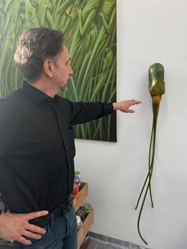Studio Visit: Uwe Tabatt