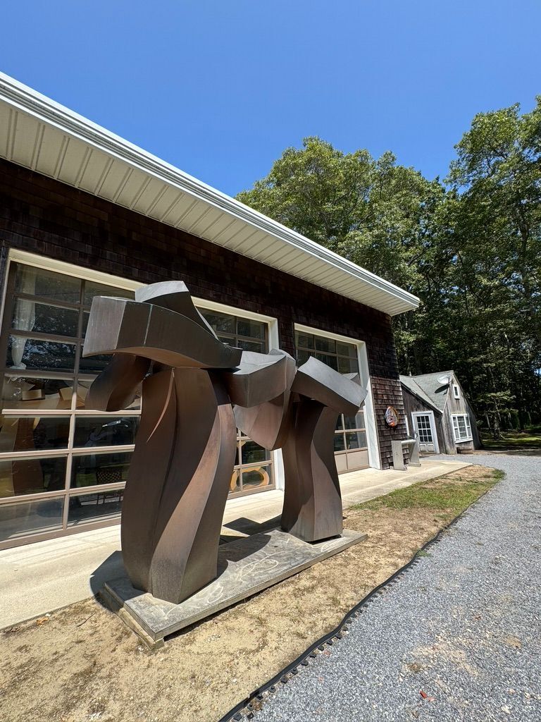 Visiting Hans Van de Bovenkamp in the Hamptons