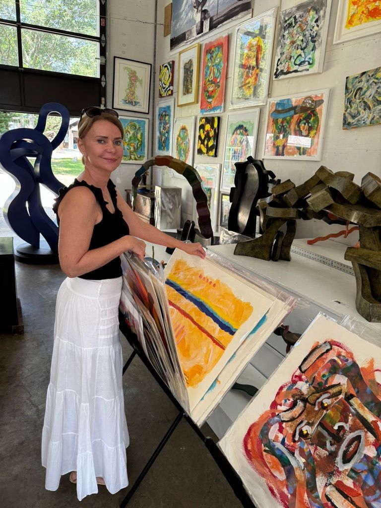 Visiting Hans Van de Bovenkamp in the Hamptons